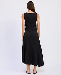 En Saison Women's Cara Sleeveless Midi Dress