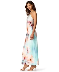 Steve Madden Juniors' Gilette Floral Print Slip Dress