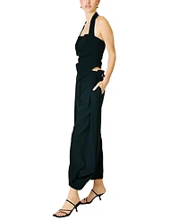 Line & Dot Women's Cosette Halter Neck Sleeveless Top