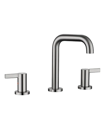 Phying Bathroom Faucet For bathroom Sink With Two Handles, Pop Up Drain And Supply Lines