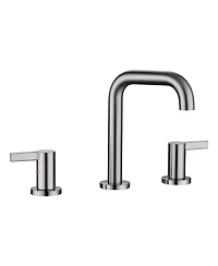 Phying Bathroom Faucet For bathroom Sink With Two Handles, Pop Up Drain And Supply Lines