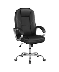 Slickblue High Back Ergonomic Office Chair with Padded Arm Support
