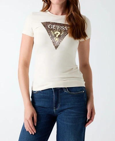 Guess Women's Short-Sleeve Graphic T-Shirt