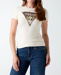 Guess Women's Short-Sleeve Graphic T-Shirt
