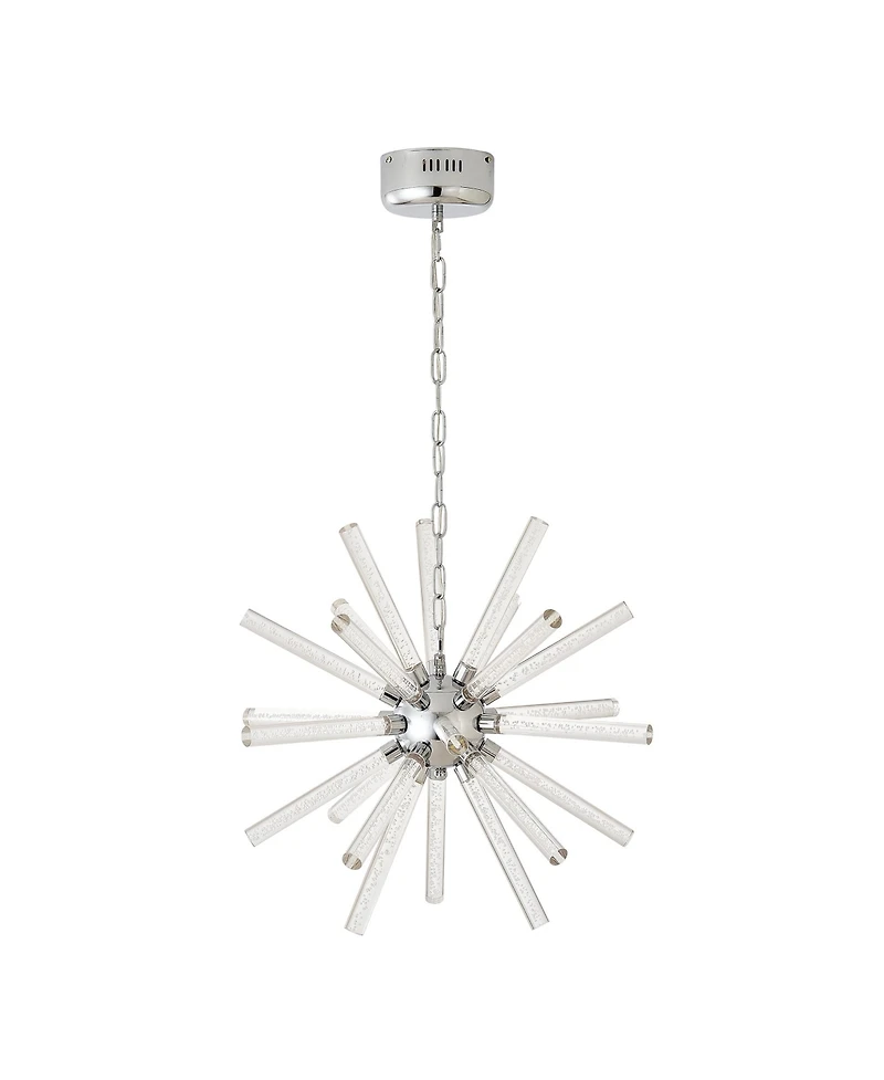 Midola 24-Light Bubble Pillar Chandelier,Adjustable Pendant Lights Living Room Dining Room Decoration Lamp Custom Hotel Project Lighting