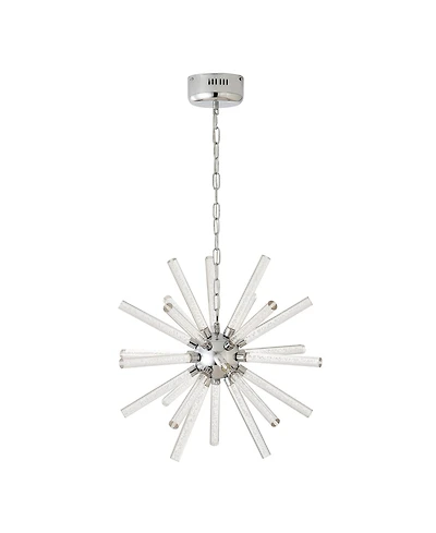 Midola 24-Light Bubble Pillar Chandelier,Adjustable Pendant Lights Living Room Dining Room Decoration Lamp Custom Hotel Project Lighting