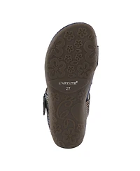 L'Artiste Women's Spring Step Kindness Slide with Suede Upper