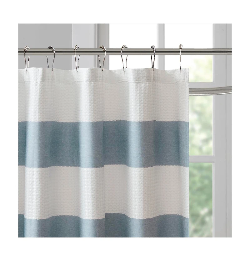 Midola 72x72" Modern Contemporary Shower Curtain with 3M Treatment Machine Washable for Bathroom Shower