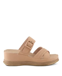 Patrizia Women's Cattaneo Wedges with Hook Closure