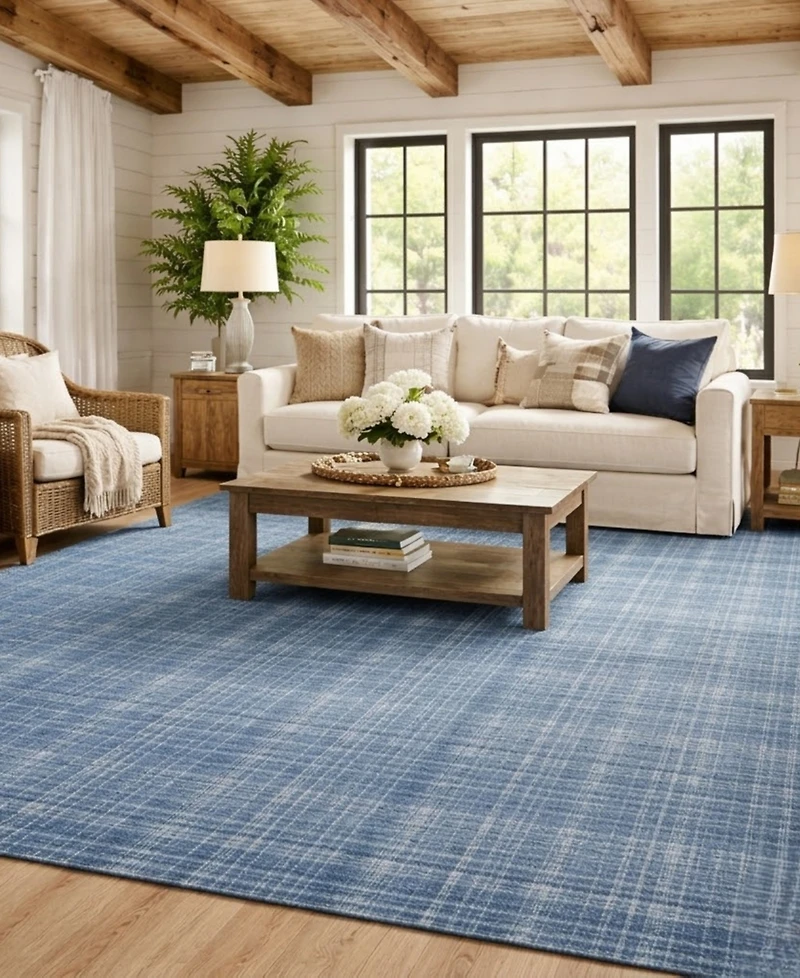 Amer Rugs Laurel Lau- Turquoise 7'6" x 9'6" Area Rug