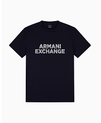 A|X Armani Exchange Men's Short Sleeve Logo Regular Fit T-Shirt