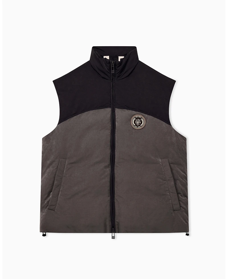 A|X Armani Exchange Men's Crossover Color Block Vest