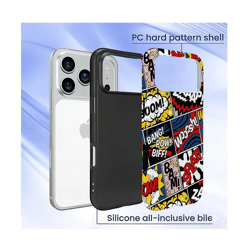 Lamicall Military Grade Dual Layer iPhone Case