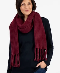 I.n.c. International Concepts Women's Classic Ribbed Scarf, Macy's Exclusive