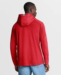 Fanatics Men's Red New Jersey Devils Penalty Shot Long Sleeve Hoodie T-Shirt