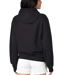 G-iii 4Her by Carl Banks Women's Black Chicago White Sox Flowers Graphic Pullover Hoodie