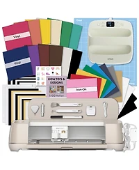 Cricut Maker 4 Cutting Machine with EasyPress Se Heat Press and Materials Bundle