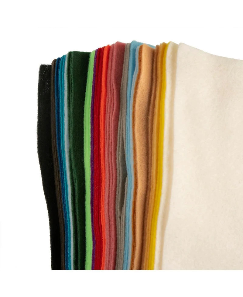 John Bead Assorted Value Pack Acrylic Craft Felt Sheets