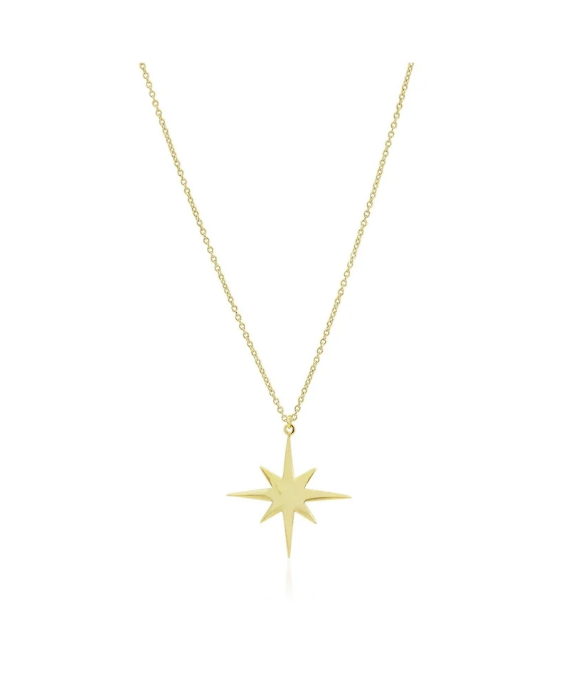 The Lovery Starburst Necklace 14K Gold Plated Sterling Silver