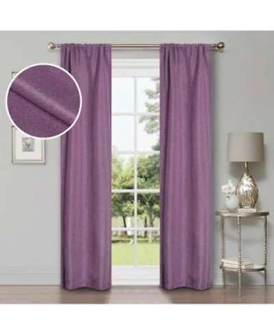 Superior Linen Semi Blackout Rod Pocket Washable Room Darkening Curtains Set Of 2 Panels