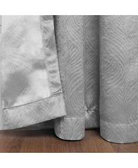 Superior Wave Geometric Washable Room Darkening Blackout Curtains