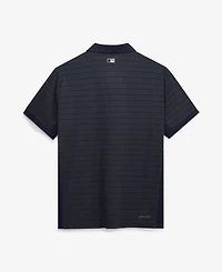 Nike Men's Navy New York Yankees Authentic Collection Striped Victory Dri-fit Polo Shirt