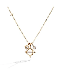 Alex and Ani Sagittarius Zodiac Charm Cluster Necklace