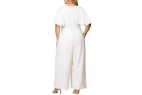 Kiyonna Plus Spellbound Wide Leg Jumpsuit