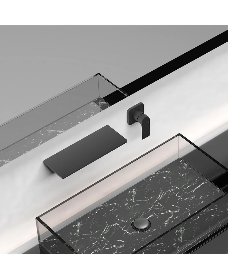 Phying Waterfall Bathroom Sink Faucet