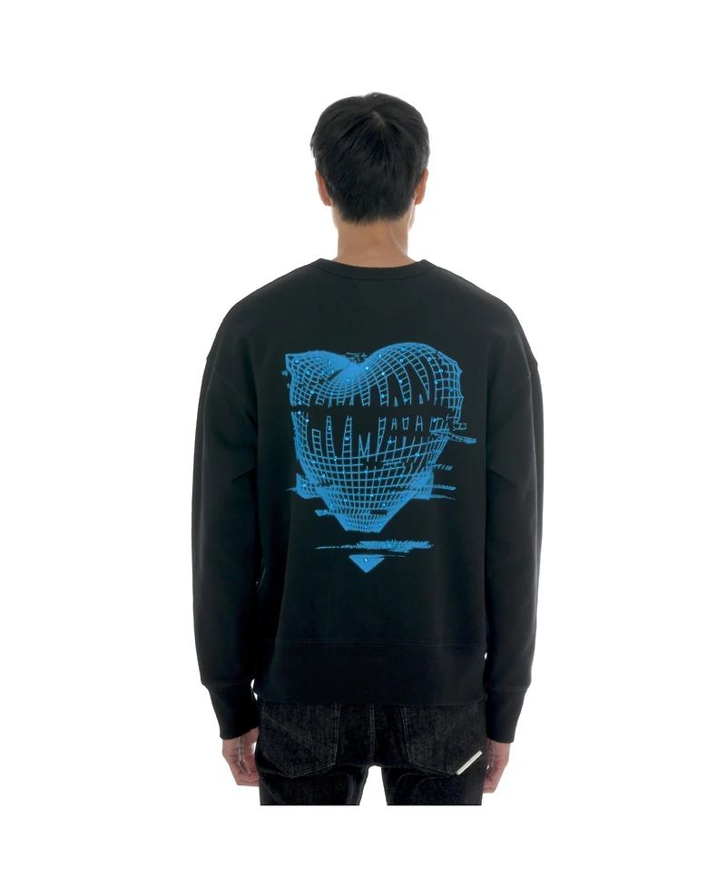 Hvman Chosen To Prevail x Cult Men's Crystal Crew Sweatshirt Human Love