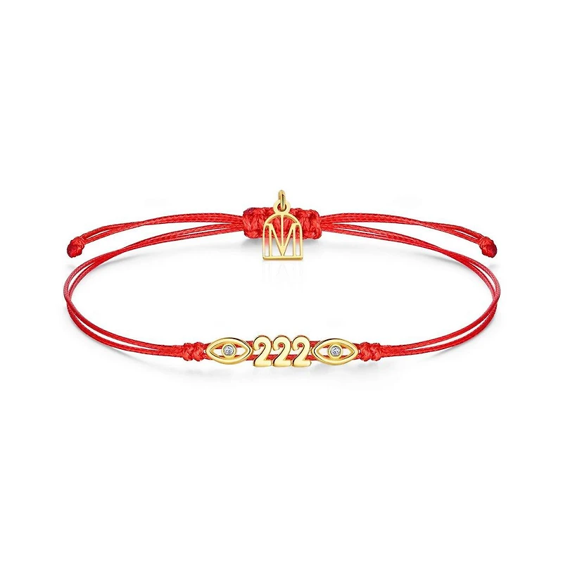Mantra Angel Number Threads Bracelet