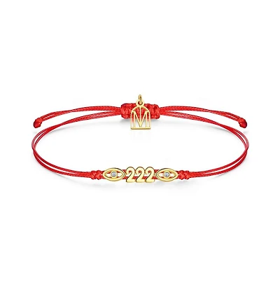 Mantra Angel Number Threads Bracelet
