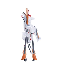 Gouun Toddler Foldable High Chair with 5-Position Adjustable Tray