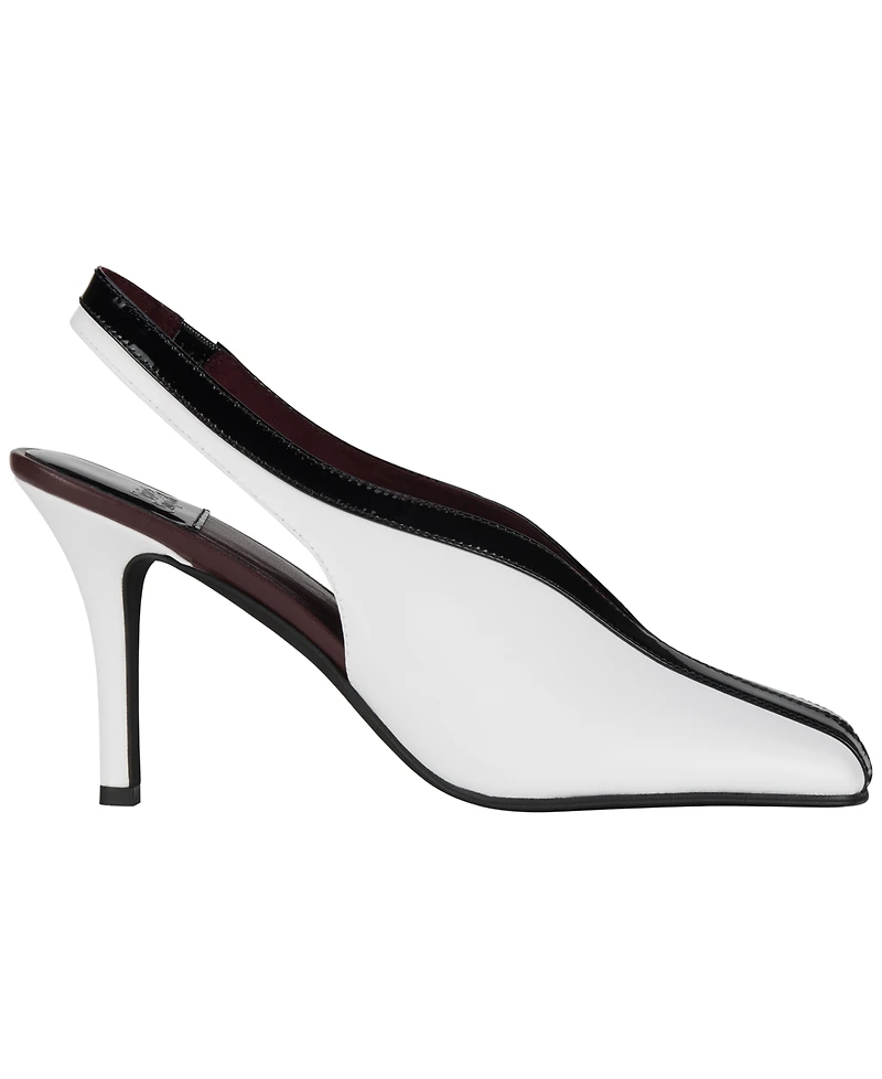 Jeffrey Campbell Women's Means Slingback Square Toe Pumps