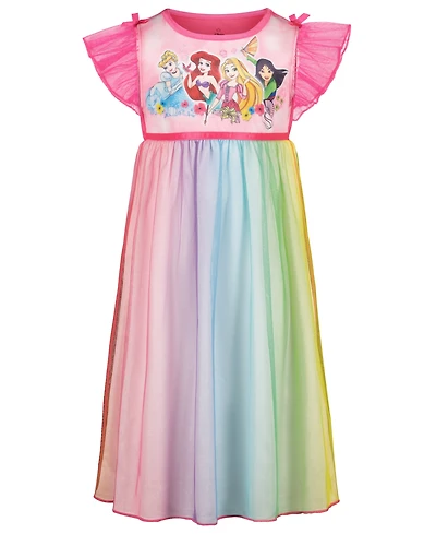 Disney Princess Toddler Girls' 2T-5T Fantasy Flutter-Sleeve Party Gown