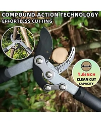 Xdovet Loppers Hedge Shears Pruners Set Garden Clippers Kit
