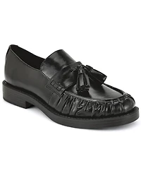 Nine West Women's Gersen Tassels Pleated Slip-On Loafers