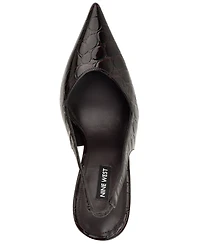 Nine West Women's Gerts Pointed Toe Slingback Dress Pumps