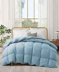 Unikome 300 Thread Count Cotton All-Season Goose Feather Comforter