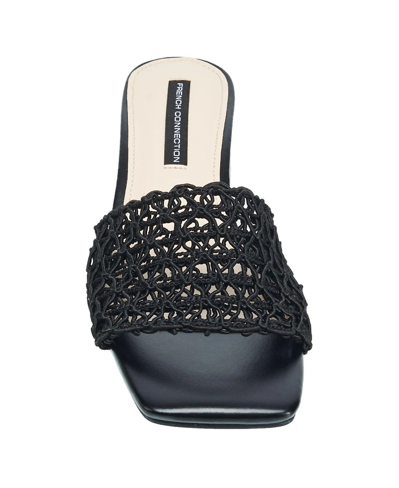 French Connection Women's Waverly Woven Mule