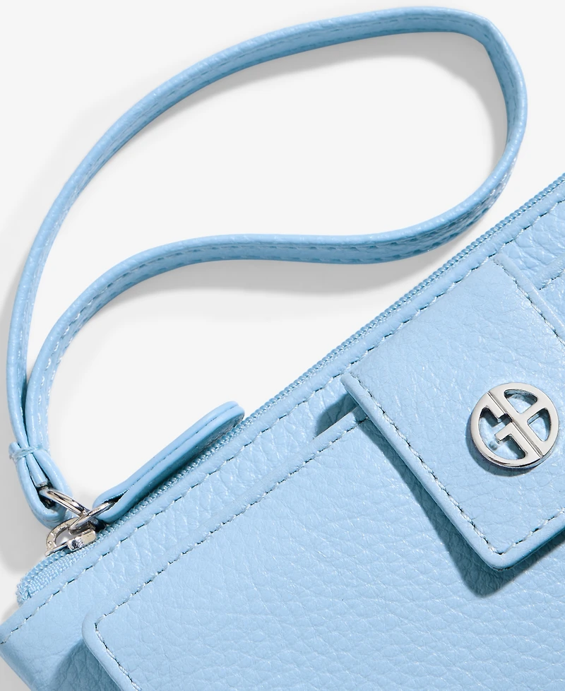 Giani Bernini Softy Grab & Go Leather Wristlet, Created for Macy's