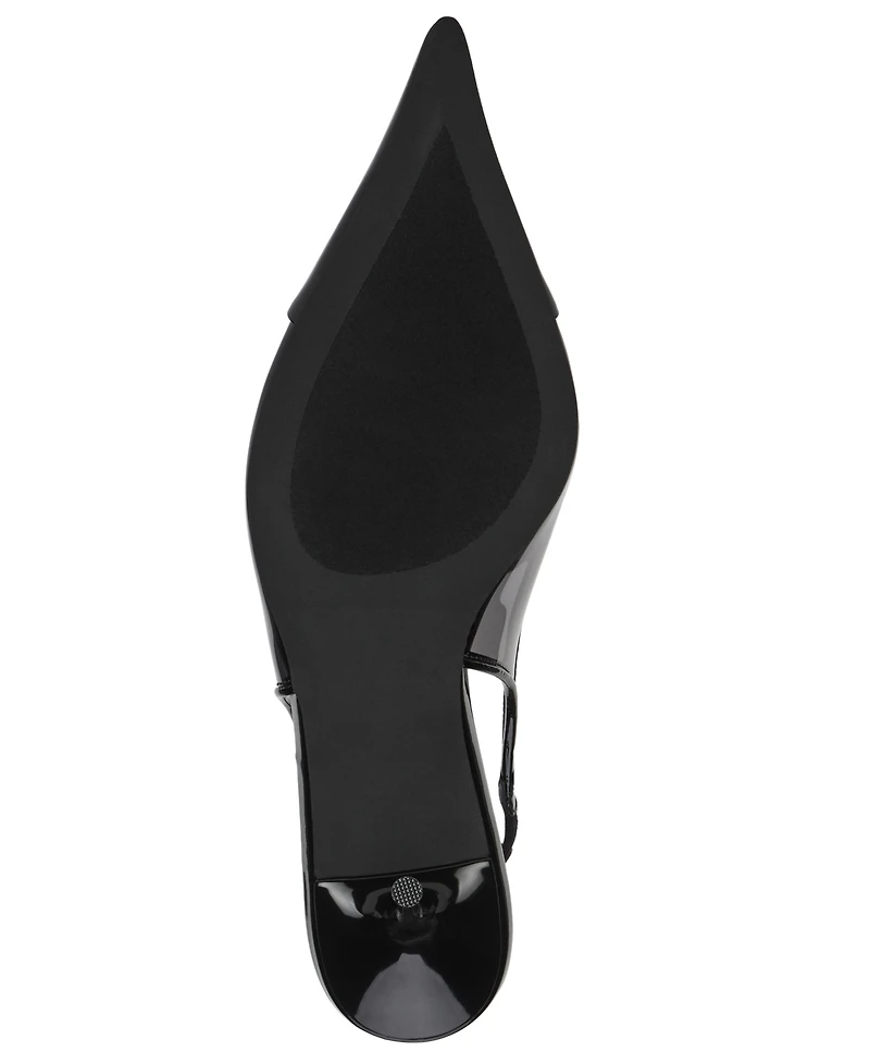 Jeffrey Campbell Women's Pucker Vinyl Slingback Pumps