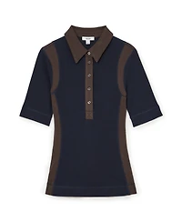 Reiss Women's Winnie Colour Block Top