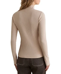 Reiss Women's Ida Button Funnel Top