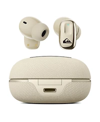 Quiksilver in-Ear Wireless Earbuds, Easy Pairing, Smart Battery Display & Touch Controls, Comfortable, 18H Playtime, Sweat and Water Resistant