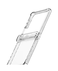 Itskins Hybrid_R Clear Hinge Case for Samsung Galaxy Z Flip7 - Transparent