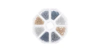 John Bead 8-Slot Jump Rings Jewelry Findings Kit Assortment, 1200pieces