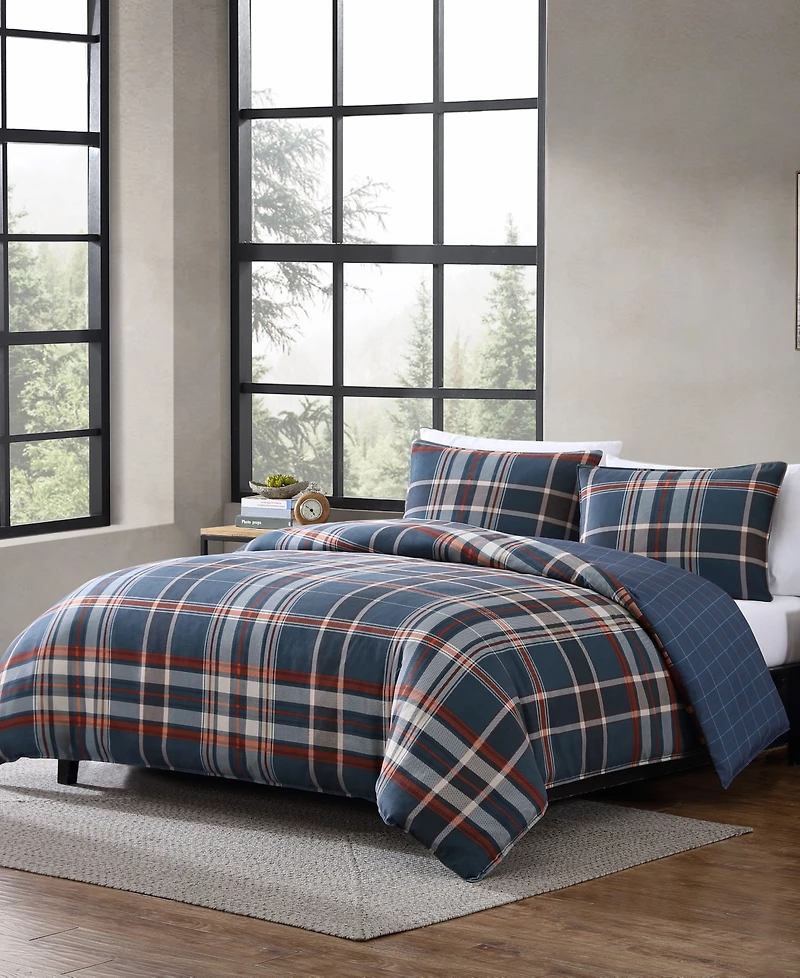 Eddie Bauer Shasta Lake Navy Comforter Set