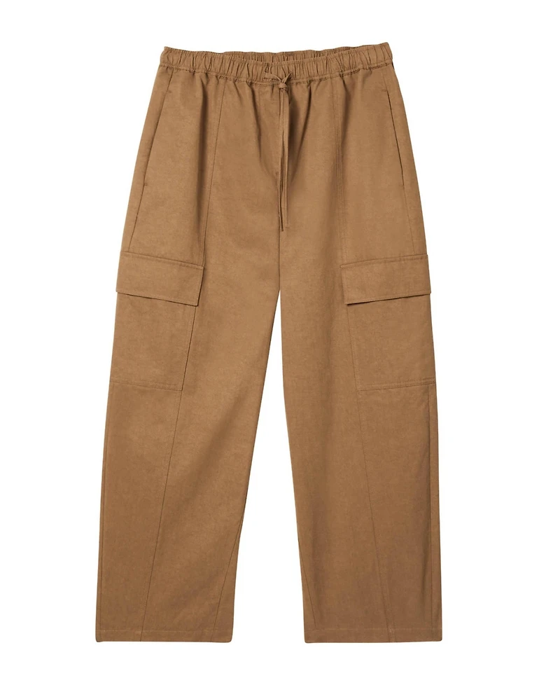 Whistles Women's Utility Cotton Barrel Trouser