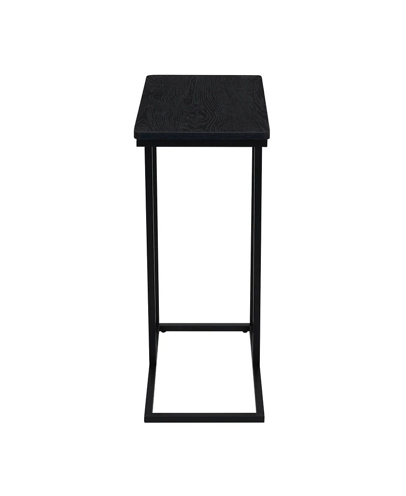 Household Essentials Jamestown C-Shaped End Table